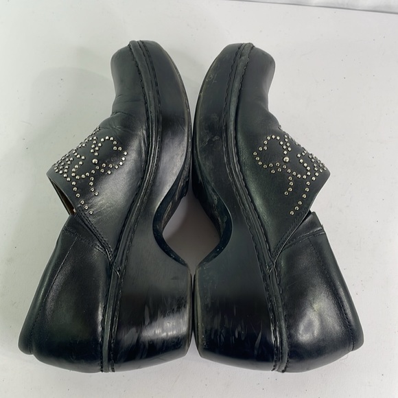 Ariat black leather clogs with metallic studs - Picture 6 of 8